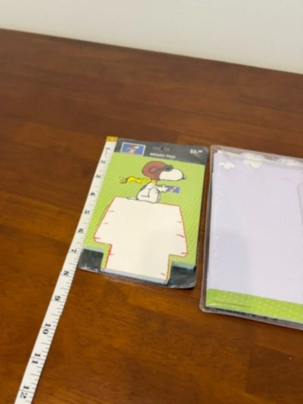NIB Vintage 2001 Peanuts Snoopy Flying Ace Hallmark Stationery Folio Memo Bundle